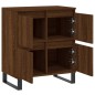 vidaXL Aparador madera contrachapada marrón roble 60x35x70 cm vidaXL Aparador madera contrachapada marrón roble 60x35x70 cm