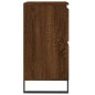 vidaXL Aparador madera contrachapada marrón roble 60x35x70 cm vidaXL Aparador madera contrachapada marrón roble 60x35x70 cm