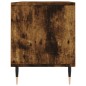 vidaXL Mueble de TV madera contrachapada roble ahumado 100x34,5x44,5cm vidaXL Mueble de TV madera contrachapada roble ahumado 100x34,5x44,5cm