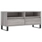vidaXL Mueble de TV madera contrachapada gris Sonoma 100x34,5x44,5 cm vidaXL Mueble de TV madera contrachapada gris Sonoma 100x34,5x44,5 cm