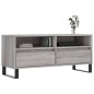 vidaXL Mueble de TV madera contrachapada gris Sonoma 100x34,5x44,5 cm vidaXL Mueble de TV madera contrachapada gris Sonoma 100x34,5x44,5 cm