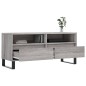 vidaXL Mueble de TV madera contrachapada gris Sonoma 100x34,5x44,5 cm vidaXL Mueble de TV madera contrachapada gris Sonoma 100x34,5x44,5 cm