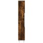 vidaXL Armario de baño madera contrachapada roble ahumado 30x30x190 cm vidaXL Armario de baño madera contrachapada roble ahumado 30x30x190 cm