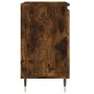 vidaXL Armario de baño madera de ingeniería roble ahumado 58x33x60 cm vidaXL Armario de baño madera de ingeniería roble ahumado 58x33x60 cm