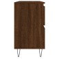 vidaXL Mueble de baño madera de ingeniería roble marrón 80x33x60 cm vidaXL Mueble de baño madera de ingeniería roble marrón 80x33x60 cm