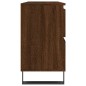 vidaXL Mueble de baño madera de ingeniería roble marrón 80x33x60 cm vidaXL Mueble de baño madera de ingeniería roble marrón 80x33x60 cm