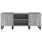 vidaXL Mueble para discos madera contrachapada gris sonoma 121x38x48cm vidaXL Mueble para discos madera contrachapada gris sonoma 121x38x48cm