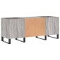 vidaXL Mueble para discos madera contrachapada gris sonoma 121x38x48cm vidaXL Mueble para discos madera contrachapada gris sonoma 121x38x48cm