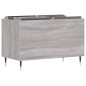 vidaXL Mueble discos madera contrachapada gris sonoma 74,5x38x48 cm vidaXL Mueble discos madera contrachapada gris sonoma 74,5x38x48 cm