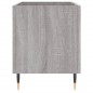 vidaXL Mueble discos madera contrachapada gris sonoma 74,5x38x48 cm vidaXL Mueble discos madera contrachapada gris sonoma 74,5x38x48 cm