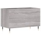 vidaXL Mueble discos madera contrachapada gris sonoma 74,5x38x48 cm vidaXL Mueble discos madera contrachapada gris sonoma 74,5x38x48 cm