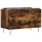 vidaXL Mueble discos madera contrachapada roble ahumado 74,5x38x48 cm vidaXL Mueble discos madera contrachapada roble ahumado 74,5x38x48 cm