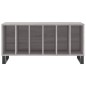 vidaXL Mueble para discos madera contrachapada gris Sonoma 100x38x48cm vidaXL Mueble para discos madera contrachapada gris Sonoma 100x38x48cm