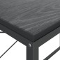 vidaXL Escritorio de ordenador aglomerado negro 110x60x70 cm vidaXL Escritorio de ordenador aglomerado negro 110x60x70 cm