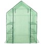 vidaXL Invernadero accesible con 12 estantes acero 143x214x196 cm vidaXL Invernadero accesible con 12 estantes acero 143x214x196 cm