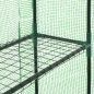 vidaXL Invernadero accesible con 12 estantes acero 143x214x196 cm vidaXL Invernadero accesible con 12 estantes acero 143x214x196 cm