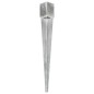 vidaXL Picas de tierra 6 uds acero galvanizado plateado 10x10x91 cm vidaXL Picas de tierra 6 uds acero galvanizado plateado 10x10x91 cm