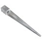vidaXL Picas de tierra 6 uds acero galvanizado plateado 10x10x91 cm vidaXL Picas de tierra 6 uds acero galvanizado plateado 10x10x91 cm