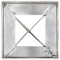 vidaXL Picas de tierra 6 uds acero galvanizado plateado 10x10x91 cm vidaXL Picas de tierra 6 uds acero galvanizado plateado 10x10x91 cm