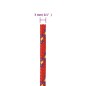 vidaXL Cuerda de barco polipropileno rojo 3 mm 25 m vidaXL Cuerda de barco polipropileno rojo 3 mm 25 m