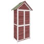 vidaXL Cobertizo herramientas jardín madera pino moca 89x52,5x175 cm vidaXL Cobertizo herramientas jardín madera pino moca 89x52,5x175 cm