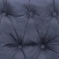 vidaXL Sillón reclinable de piel de ante artificial gris vidaXL Sillón reclinable de piel de ante artificial gris