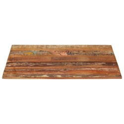 vidaXL Tablero de mesa rectangular madera maciza 70x90 cm 15-16 mm