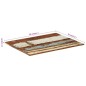 vidaXL Tablero de mesa rectangular madera maciza 70x90 cm 15-16 mm vidaXL Tablero de mesa rectangular madera maciza 70x90 cm 15-16 mm