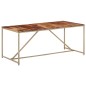vidaXL Mesa de comedor de madera maciza de sheesham 180x90x76 cm vidaXL Mesa de comedor de madera maciza de sheesham 180x90x76 cm