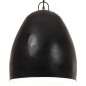 vidaXL Lámpara colgante industrial redonda negra 25 W 42 cm E27 vidaXL Lámpara colgante industrial redonda negra 25 W 42 cm E27
