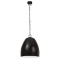 vidaXL Lámpara colgante industrial redonda negra 25 W 42 cm E27 vidaXL Lámpara colgante industrial redonda negra 25 W 42 cm E27