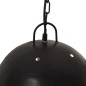vidaXL Lámpara colgante industrial redonda negra 25 W 42 cm E27 vidaXL Lámpara colgante industrial redonda negra 25 W 42 cm E27
