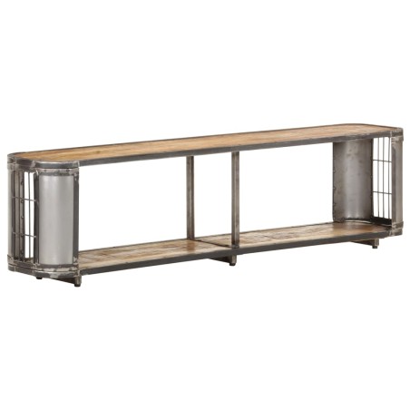 vidaXL Mueble para TV de madera maciza de mango 150x30x40 cm