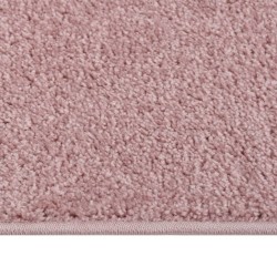 vidaXL Alfombra de pelo corto rosa 120x170 cm