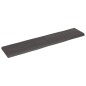 vidaXL Tablero mesa madera tratada borde vivo marrón 180x40x(2-6) cm vidaXL Tablero mesa madera tratada borde vivo marrón 180x40x(2-6) cm
