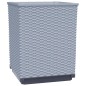 vidaXL Jardineras 4 unidades polipropileno gris claro 30x30x37 cm vidaXL Jardineras 4 unidades polipropileno gris claro 30x30x37 cm