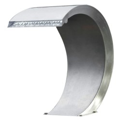 Ubbink Cascada de acero inoxidable con luz LED