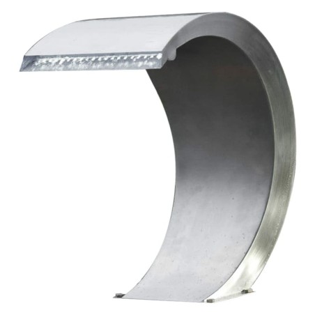 Ubbink Cascada de acero inoxidable con luz LED