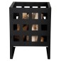Cesta guarda leña cuadrada Esschert Design FF87 Cesta guarda leña cuadrada Esschert Design FF87
