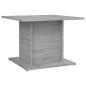 vidaXL Mesa de centro madera de ingeniería gris Sonoma 55,5x55,5x40 cm vidaXL Mesa de centro madera de ingeniería gris Sonoma 55,5x55,5x40 cm