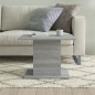 vidaXL Mesa de centro madera de ingeniería gris Sonoma 55,5x55,5x40 cm vidaXL Mesa de centro madera de ingeniería gris Sonoma 55,5x55,5x40 cm