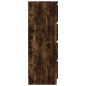 vidaXL Aparador madera contrachapada color roble ahumado 60x35x98,5 cm vidaXL Aparador madera contrachapada color roble ahumado 60x35x98,5 cm