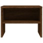 vidaXL Mesita de noche madera contrachapada marrón roble 40x30x30 cm vidaXL Mesita de noche madera contrachapada marrón roble 40x30x30 cm
