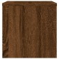 vidaXL Mesita de noche madera contrachapada marrón roble 40x30x30 cm vidaXL Mesita de noche madera contrachapada marrón roble 40x30x30 cm