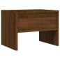 vidaXL Mesita de noche madera contrachapada marrón roble 40x30x30 cm vidaXL Mesita de noche madera contrachapada marrón roble 40x30x30 cm
