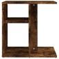 vidaXL Mesa auxiliar madera contrachapada roble ahumado 50x30x50 cm vidaXL Mesa auxiliar madera contrachapada roble ahumado 50x30x50 cm