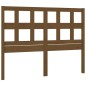 vidaXL Cabecero de cama madera maciza de pino marrón miel 205x4x100 cm vidaXL Cabecero de cama madera maciza de pino marrón miel 205x4x100 cm