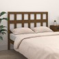 vidaXL Cabecero de cama madera maciza de pino marrón miel 205x4x100 cm vidaXL Cabecero de cama madera maciza de pino marrón miel 205x4x100 cm