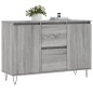 vidaXL Aparador de madera de ingeniería gris Sonoma 104x35x70 cm vidaXL Aparador de madera de ingeniería gris Sonoma 104x35x70 cm