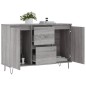 vidaXL Aparador de madera de ingeniería gris Sonoma 104x35x70 cm vidaXL Aparador de madera de ingeniería gris Sonoma 104x35x70 cm